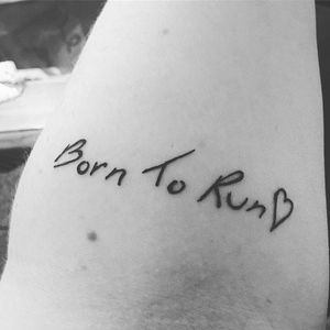 Born to Run (via IG—katiemckenzie3) #BorntoRun #BruceSpringsteen #Springsteen #Lyrics #Music #PlayItAgain