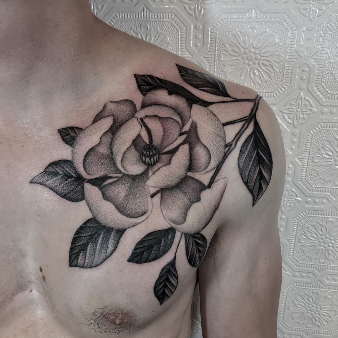 Beautiful Magnolia Flower Tattoo Ideas  Tattoo Glee