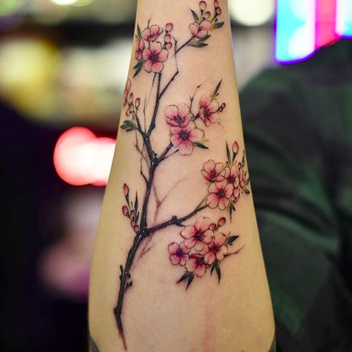Tattoo uploaded by Servo Jefferson • More cherry blossoms by Drag (via ...