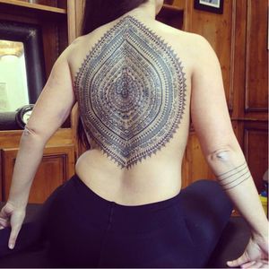 Tattoo by Caroline Karénine after a design by Koralie #CarolineKarénine #Koralie #ornamental