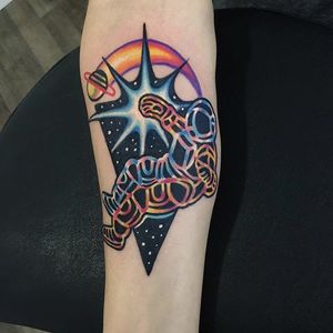supernova star tattoo