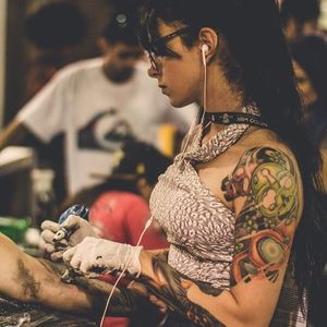 Tattoo Week de 2016, foto por Guilherme Mesquita | Tattuagem Multimídia #TattooWeek #TattooWeekRio #RiodeJaneiro #convenção #ConvençãoDeTatuagem #evento #TattuagemMultimidia #MegaWartz #KingSeven