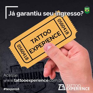 #TattooExperience2016 #TattooWeek #Convenções #brasil #texp2016