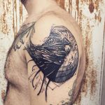 Nautilus tattoo by Kevin Plane #KevinPlane #sketchstyle #sketch #blackwork #nautilus