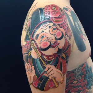 Ebisu Tattoo by Horizaru #Ebisu #Japanese #SevenGodsofFortune #Horizaru