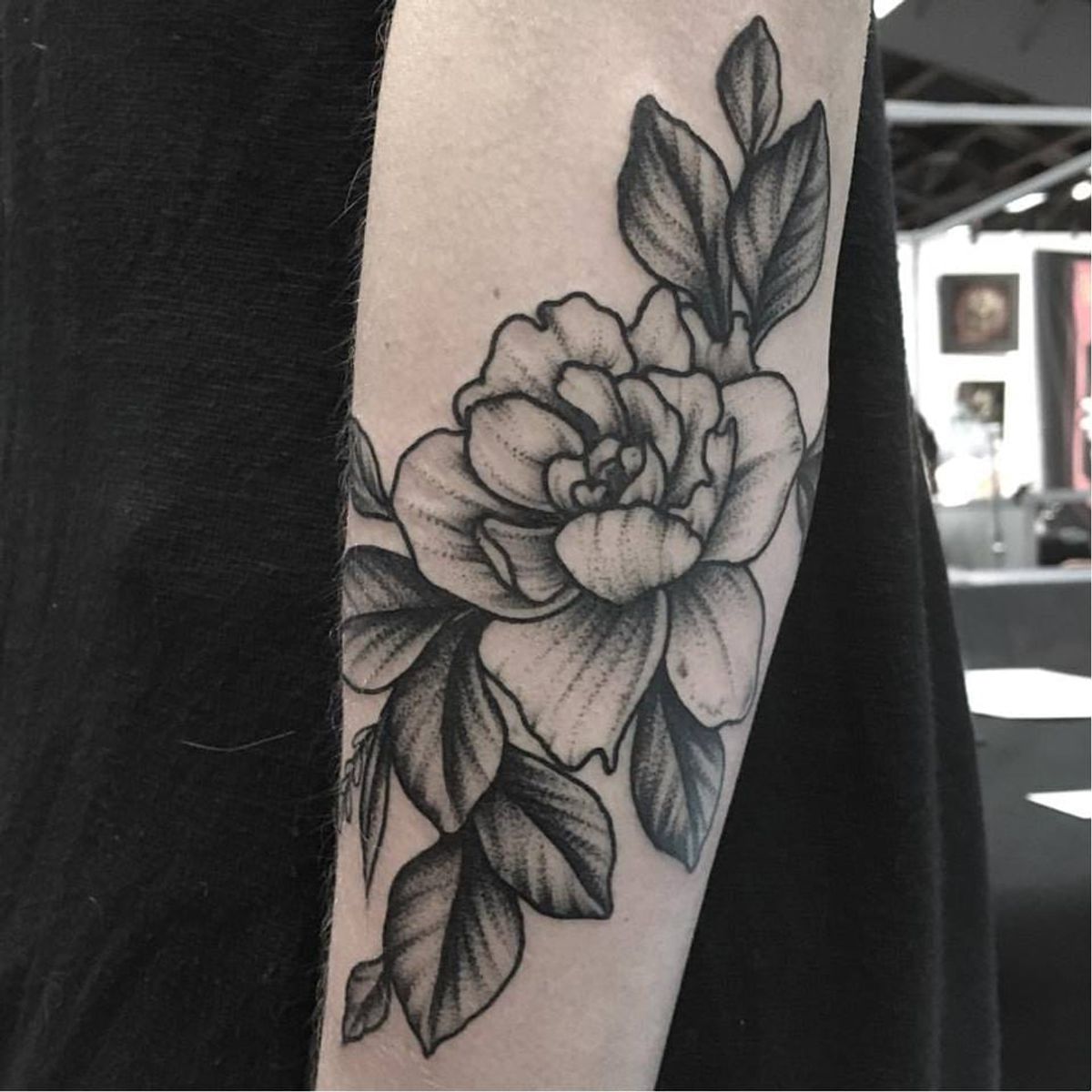 Tattoo uploaded by JenTheRipper • Flower tattoo by Clarisse Amour # ...