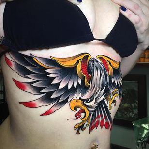 Tatuaje de águila por Jay Marceau