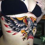 Eagle Tattoo by Jay Marceau #eagle #eagletattoo #neotraditional #neotraditionaltattoo #neotraditionaltattoos #neotraditionalartist #bestattoos #boldtattoos #JayMarceau