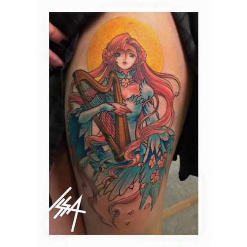 Tattoo Uploaded By Jentheripper Gorgeous Tattoo By Issa Issa Anime Japanese Manga Japan Tattoodo