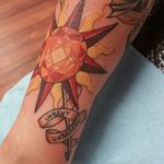 House Martell sigil tattoo by Centurion Art. #GOT #gameofthrones #tvshow #martell #arrow