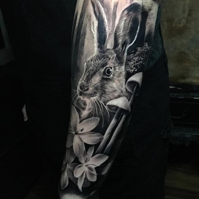 30 Rabbit Tattoos  Tattoofanblog