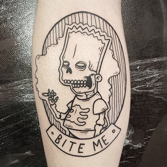 Inkwell Tattoos on Twitter Bart Simpson skull tattooed by Steve tattoo  tattoos inkwell inkwelltattoo ink bodymod bodymodification art  simpsonstattoo inkwelltattoos bartsimpsontattoo skulltattoo  colortattoo armtattoo cartoontattoo 