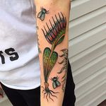 Plant Tattoo by Shawn Dougherty #venusflytrap #flytrap #plant #flower #ShawnDougherty