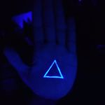 UV tattoo by Brock #UV #triangle
