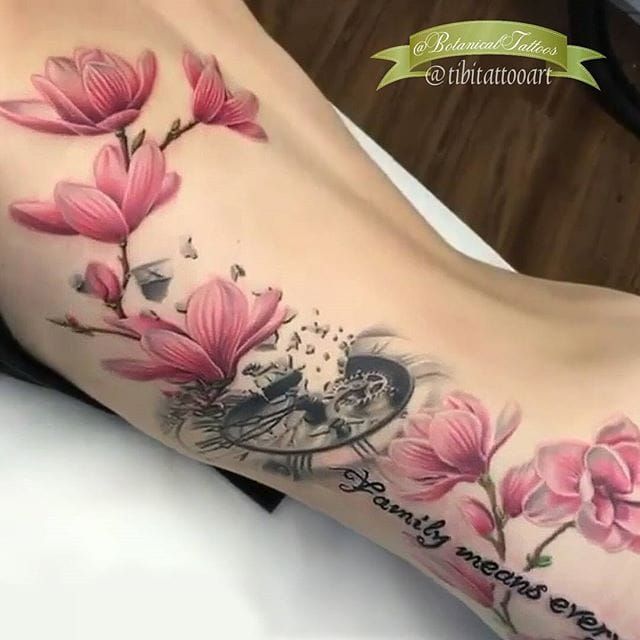 34 Wonderful Magnolia Tattoos On Shoulder  Tattoo Designs  TattoosBagcom