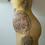 Abstract tattoo by Grisha Maslov #GrishaMaslov #abstracttattoo