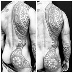 Tribal Tattoo by Luigi Marchini #tribal #polynesian #blackwork #LuigiMarchini