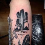 Blackwork Cactus Tattoo by Phil Rossiter #blackwork #blackworkcactus #cactustattoos #cactustattoos #cactus #planttattoo #blackworkplanttattoos #blackworktattoos #PhilRossiter