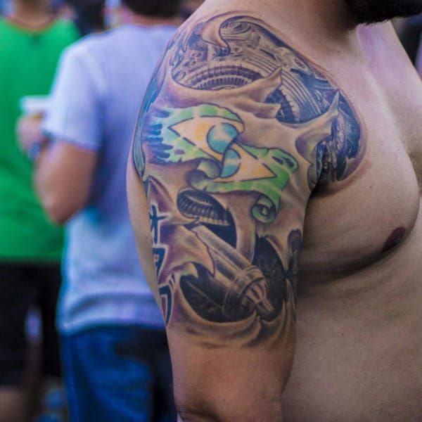 Brazilian Flag Tattoos  BlendUp