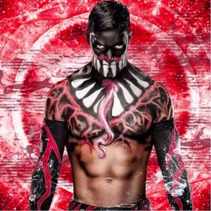 Finn Balor is leading the way in modern day body paint #WWE #wrestling #bodypaint #facepaint #bodyart #makeup #FinnBalor