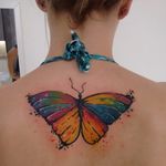 Borboletona! #LucasFranca #TatuadoresDoBrasil #delicadas #delicate #fofas #cute #borboleta #butterfly #colorida #colorful