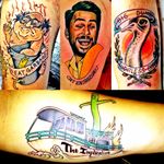 IASIP tattoo collage #collage #ItsAlwaysSunnyinPhiladelphia #IASIP #realistic #whackyinflattabletubeguy #tvshow