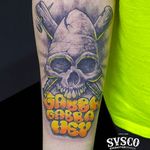 Sick pinhead tattoo by Sebastian Vinasco (via IG — sebastianvinasco) #sabastianvinasco #ramonestattoo #pinhead