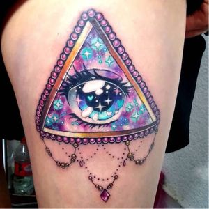 #olho #eye #LauraAnnunaki #tatuadoraMexicana #tatuagensColoridas #coloridas #colorful #fofas #brasil #portugues