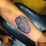 Awesome Purple Beetle Tattoo by Eva #stitch #crossstitch #style #eva #beetle #volkswagen