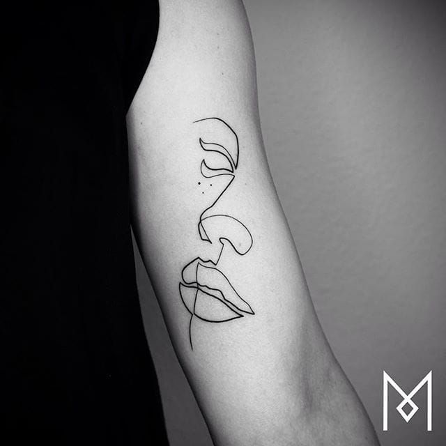 minimal tattoo faceTikTok Search