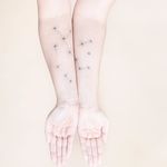 Beautiful connecting constellation tattoos. #dotwork #dots #pointillism #stars #constellation #SailorRaffy