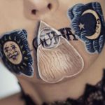 Ouija Lip Art by @Ryankellymua #Lipart #Makeupart #Makeup #Ryankellymua #Ouija