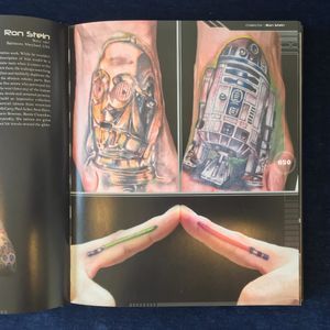 Some of Ron Stein's tattoos from The Force in the Flesh. #RonStein #ShaneTurgeon #TheForceintheFlesh #StarWars