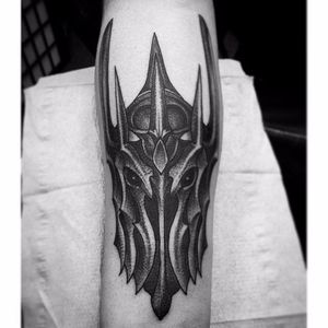 Sauron Tattoo by Tasha Wild #Sauron #SauronTattoos #SauronTattoo #LordoftheRings #LordoftheRingsTattoos #LordoftheRingsTattoo #TheLordoftheRings #FilmTattoos #TashaWild
