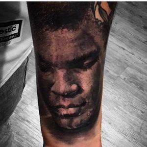 Muhammad Ali Tattoo by Miguel Palomino @_MiguelPalomino #MiguelPalominoTattoo #MuhammadAli #MuhammadAliTattoo #CassiusMarcellusClay #CassiusClayTattoo #Tribute #GOAT #TheGreatest #Boxing #Champion