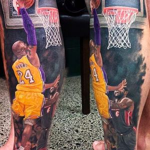 Michael Jordan tattoo by Steve Butcher