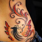 A very nice tribal version, love it! Phoenix tattoo by Douglas Lopretto #phoenix #tribal