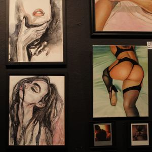 Part of the Dirty Art Show (photo by Alex Wikoff) #nsfw #art #artshare #getsummered #dirtyshownyc