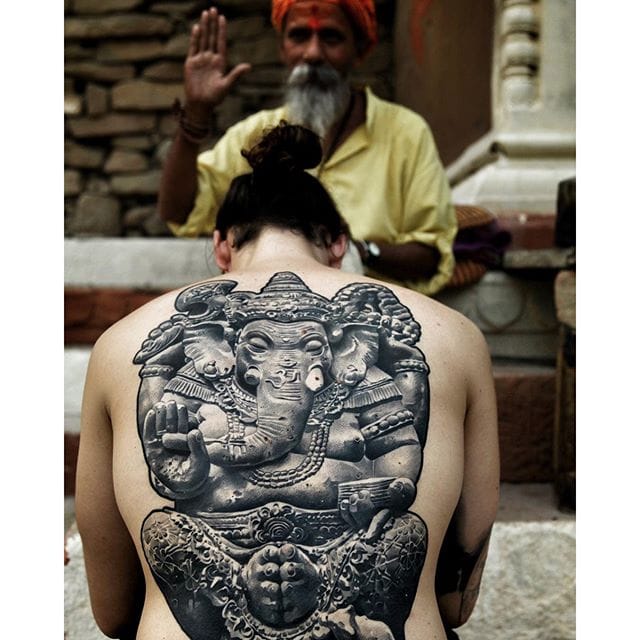 Tattoo Uploaded By Jessica Paige • Ganesh. Lil B. (Instagram ...