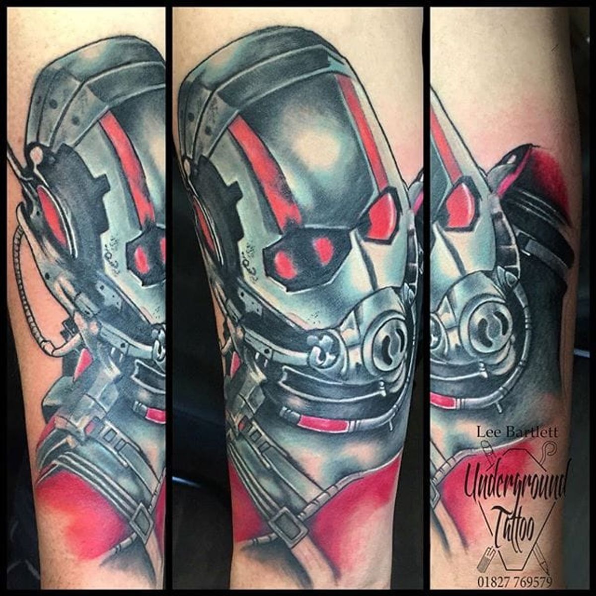 Tattoo uploaded by Robert Davies • Ant Man Tattoo by Lee Bartlett # ...