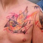 Phoenix Tattoo by Loreen2l #phoenix #phoenixtattoo #watercolorphoenix #watercolor #watercolortattoo #sketch #sketchtattoo #watercolorsketch #sketchwatercolor #abstractwatercolor #Loreen2L