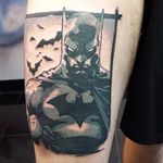 Batman Tattoo by Troy Slack #superhero #DC #TroyStark #Batman