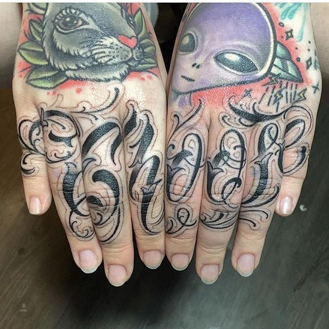 Finally earned the right to get my fingers tatted after having a full  sleeve! : r/bodymods