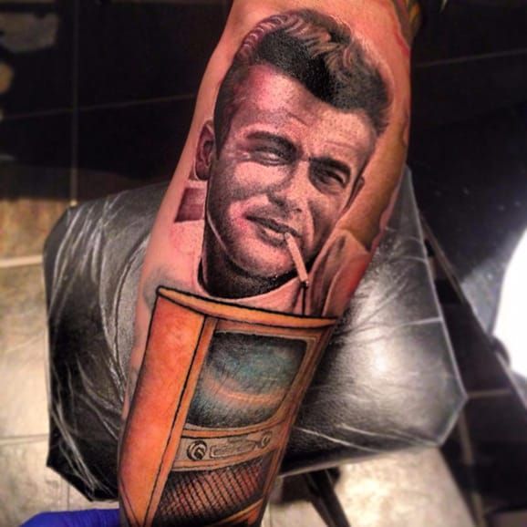A Tattoo for you James Dean  thinkforink