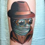 Invisible Man Tattoo by Jesse Strother #theinvisibleman #invisibleman #invisiblemantattoo #hgwells #hgwellstattoo #booktattoo #literature #charactertattoo #scifi #scifitattoo #JesseStrother