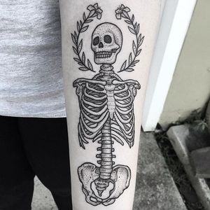 Rib Cage Tattoo by Kelly Killagain #ribcage #ribcagetattoo #bone #bonetattoo #skeleton #skeletontattoo #KellyKillagain