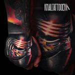 Intense Kylo Ren hand tattoo. By Khail Aitken. #realism #KhailAitken #colorrealism #StarWars #KyloRen