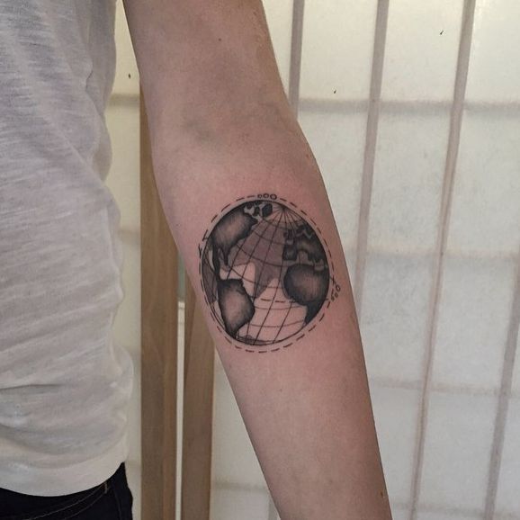 80 Globe Tattoo Designs For Men  Traveler Ink Ideas  Globe tattoos Tattoo  designs men Tattoo designs