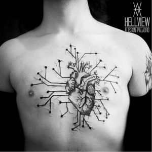 #AlissonPalaoro #brasil #brazil #brazilianartist #tatuadoresdobrasil #blackwork #sketch #coraçãoanatomico #anatomicalheart #coração #heart