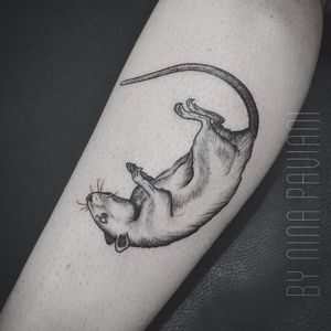 Ratinhos por Nina Paviani! #NinaPaviani #tatuadorasbrasileiras #tatuadorasdobrasil #tattoobr #tattoodobr #rat #rato #mouse #roedor #animal